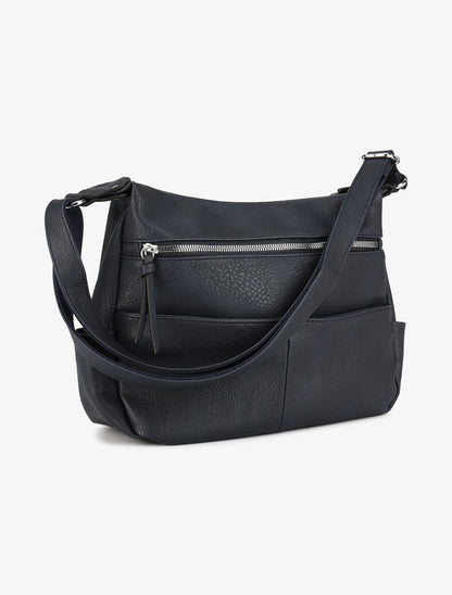 Sac bandoulière Sarah - Marine - 3