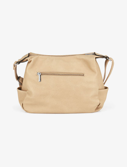 Sac bandoulière Sarah - Taupe - 3