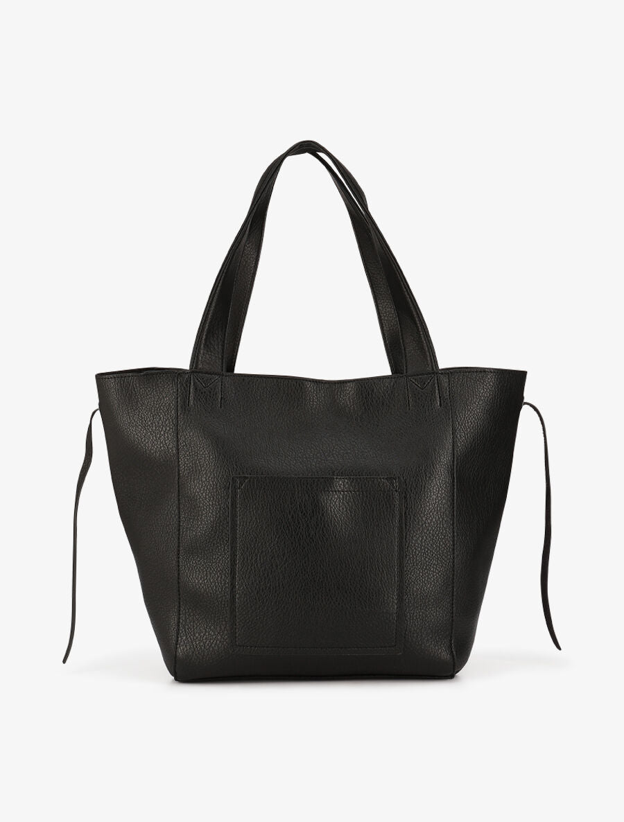 Sac cabas et pochette Julienne - Noir - 1