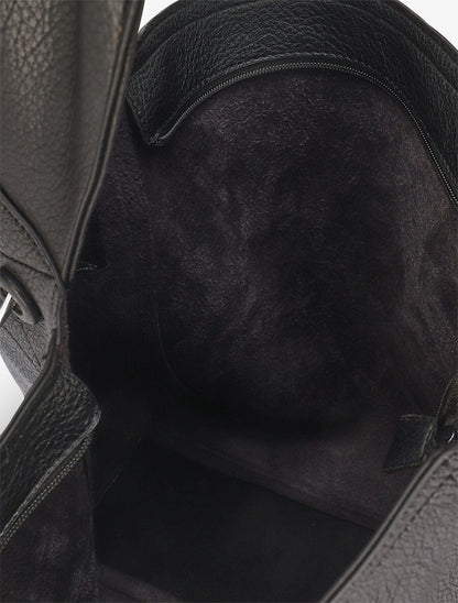 Sac cabas et pochette Saïma - Noir - 4