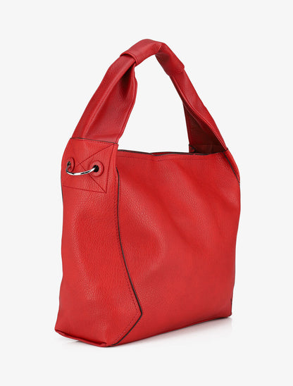 Sac cabas et pochette Saïma - Rouge - 3