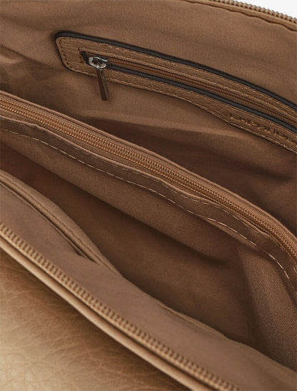Sac bandoulière Célia - Taupe - 4