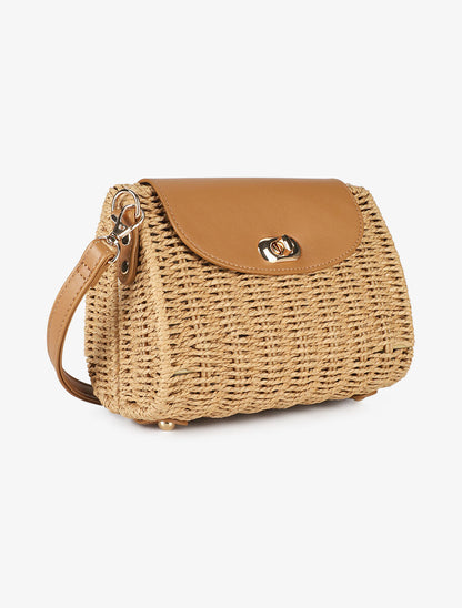 Sac bandoulière Felipa - Camel - 3