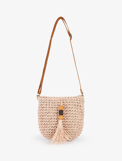 Sac bandoulière Hélène - Rose - 1