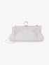 Pochette style bourse à strass et fermoir bague - Argent - 1
