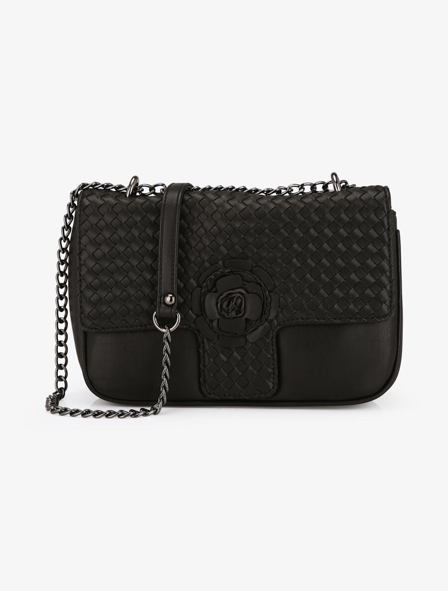 Sac besace Iris - Noir - 1