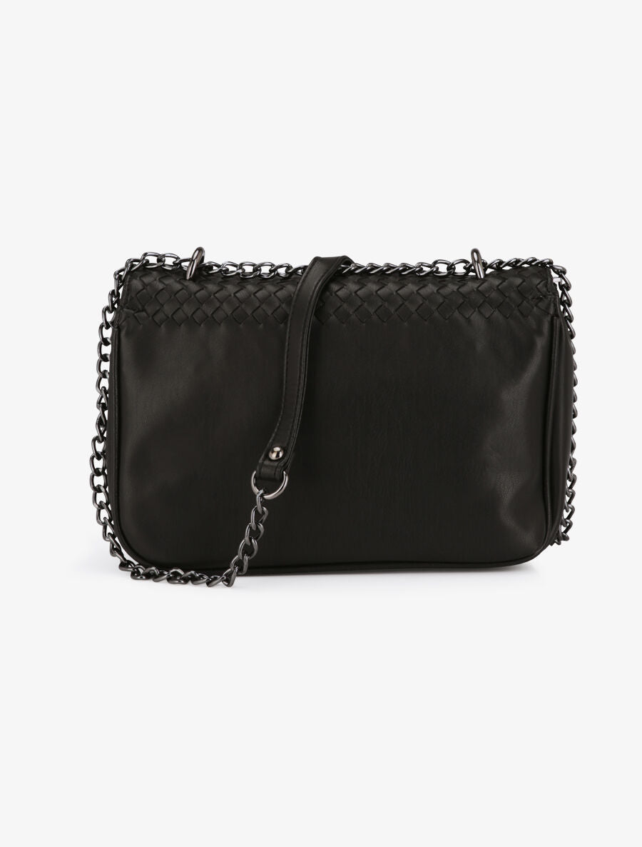 Sac besace Iris - Noir - 3