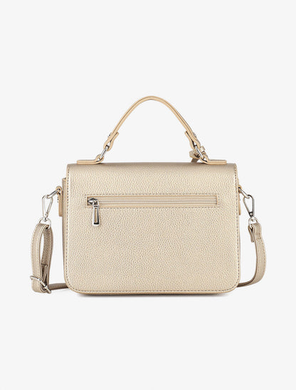 Sac à main Cléo - Taupe nacré - 2