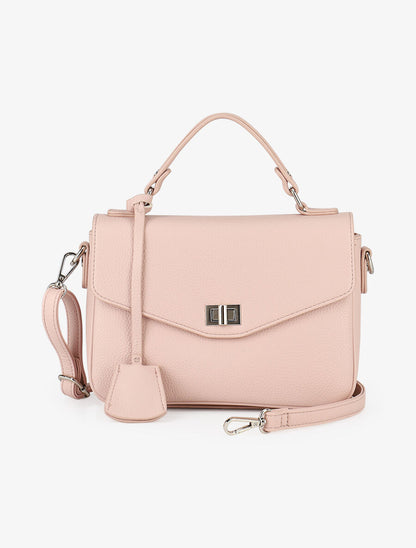 Sac à main Cléo - Rose - 1