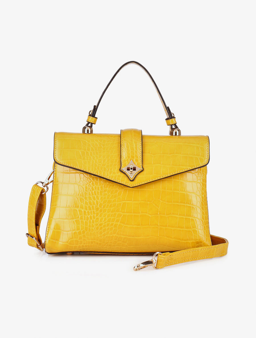 Aurora Handtasche - Gelb