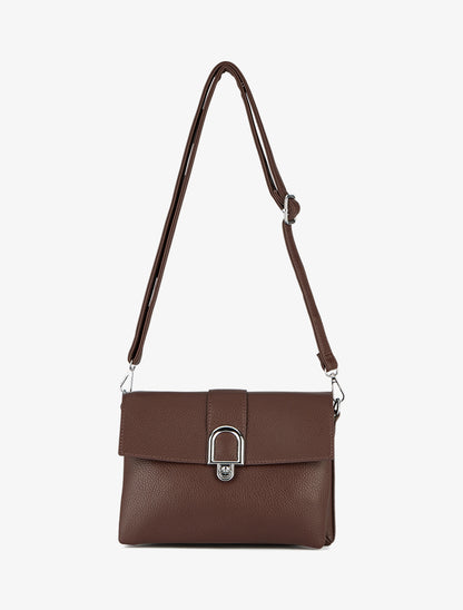 Sac besace Esther - Marron - 3