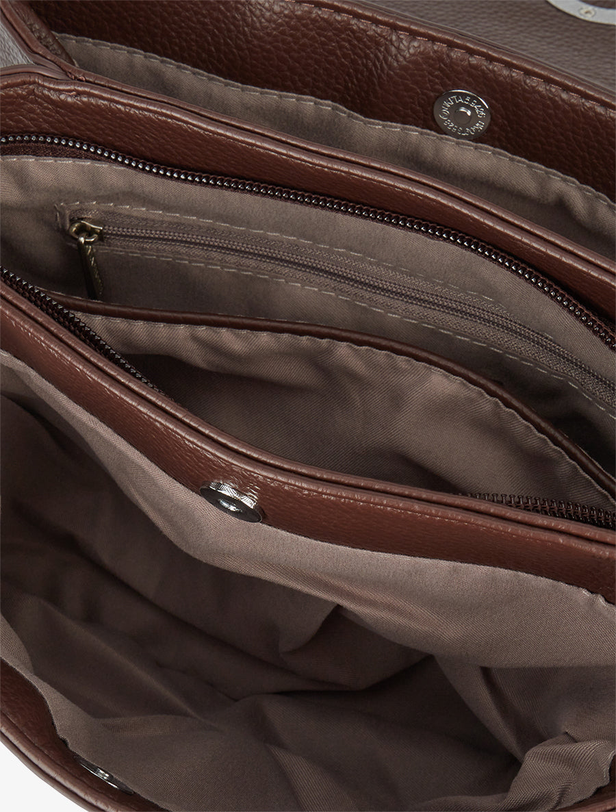 Sac besace Esther - Marron - 4