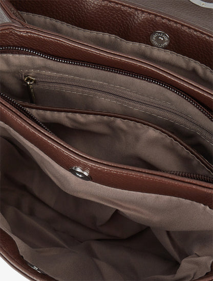 Sac besace Esther - Marron - 4
