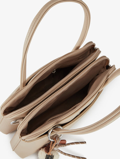 Sac à main Babeth - Taupe - 4