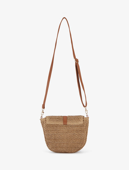 Sac besace Alysée - Taupe - 2