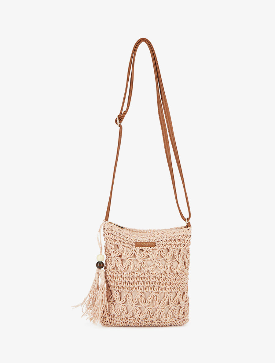 Sac bandoulière Joanie - Rose - 3