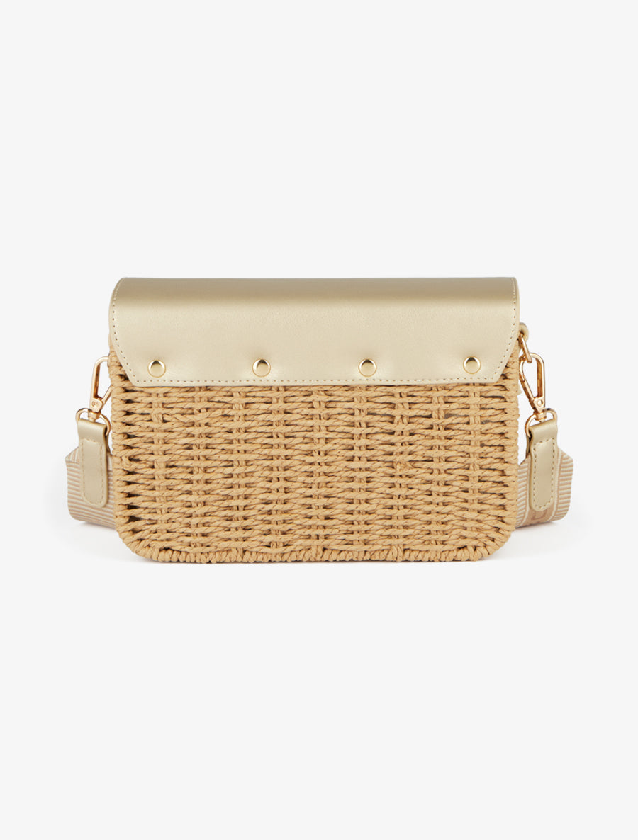 Sac besace Amandine - Or - 2