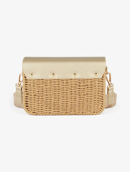 Sac besace Amandine - Or - 2