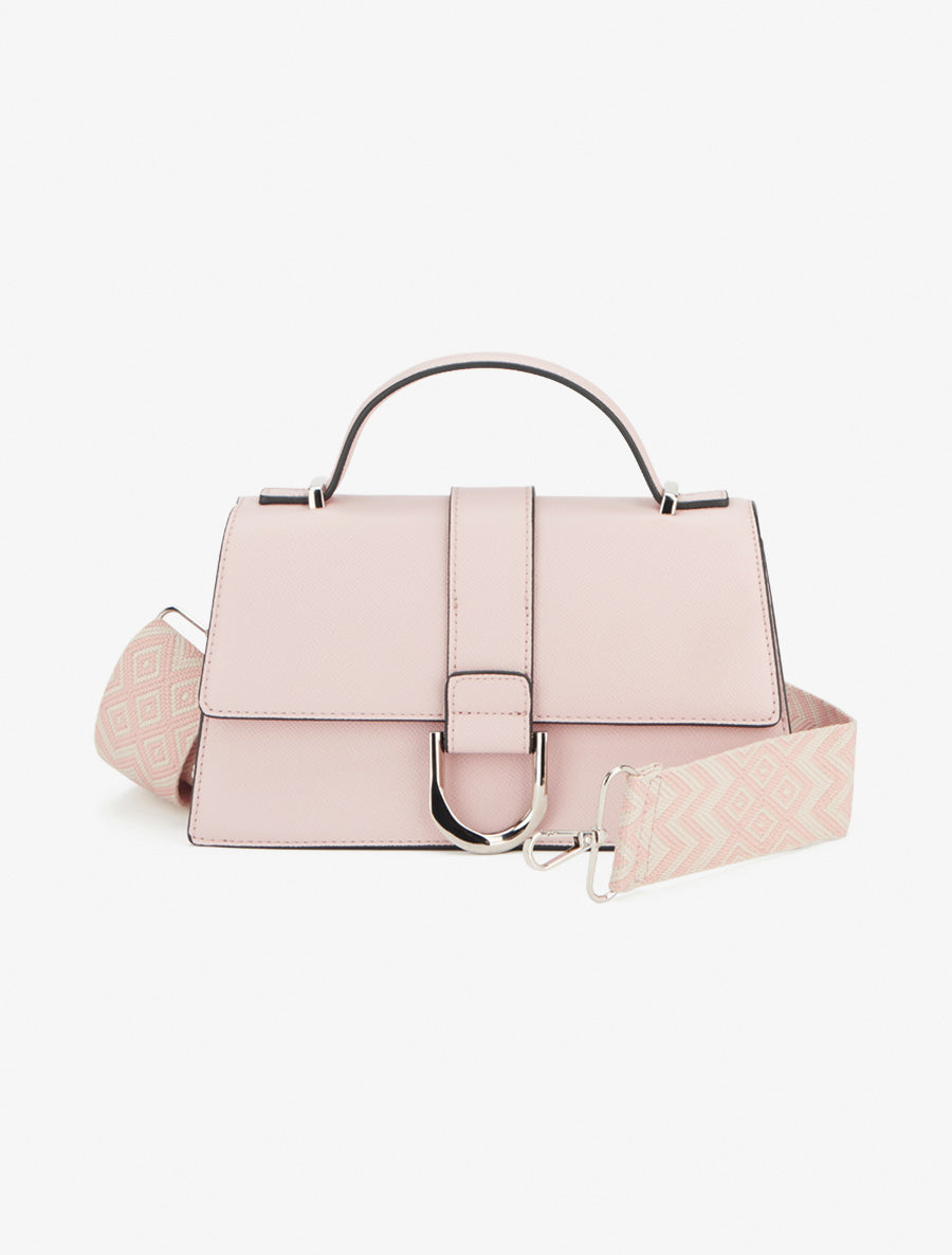 Sac besace Sabrina - Rose pâle - 1