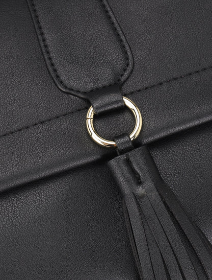 Sac besace Lou - Noir - 4