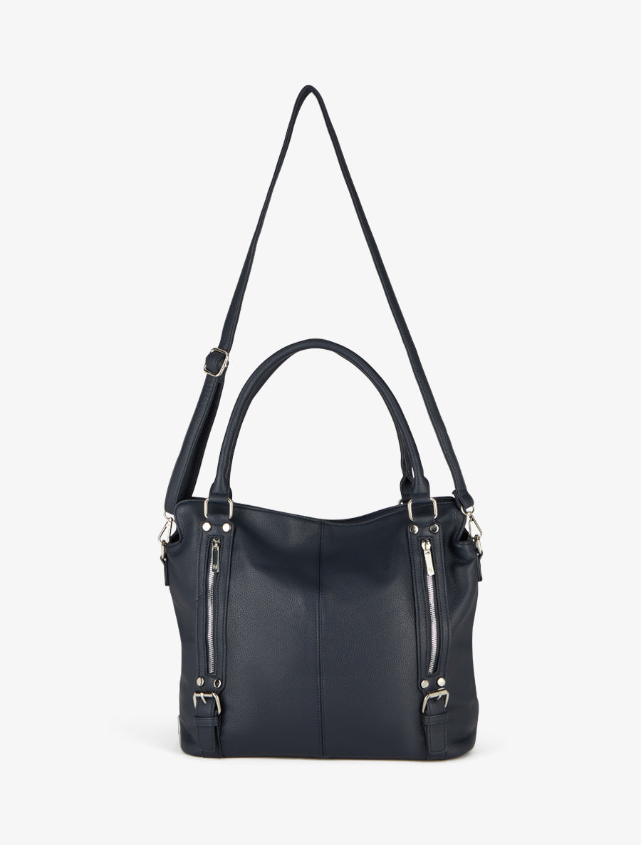Sac cabas Eugénie - Marine - 3