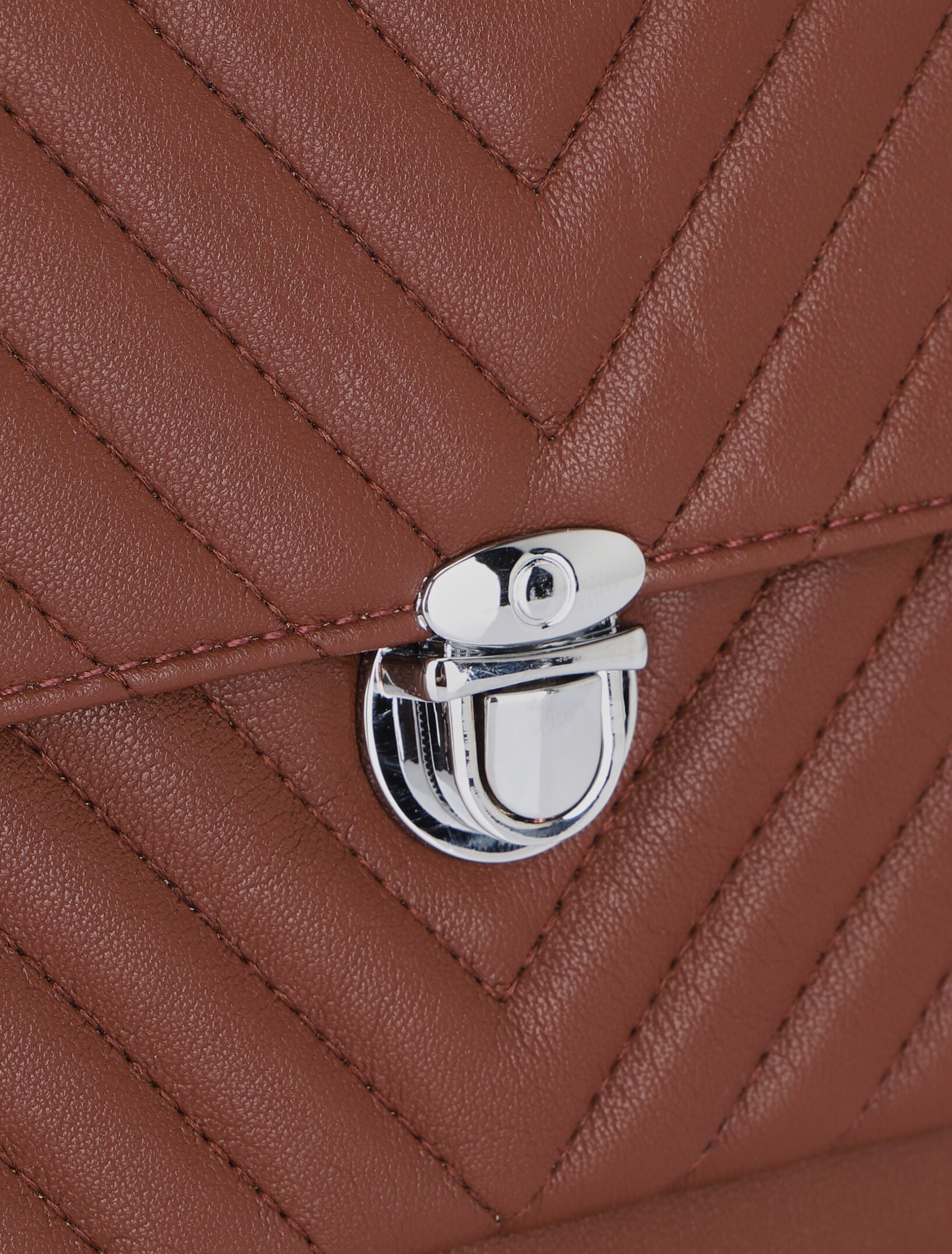 Sac besace Rose - Marron - 4