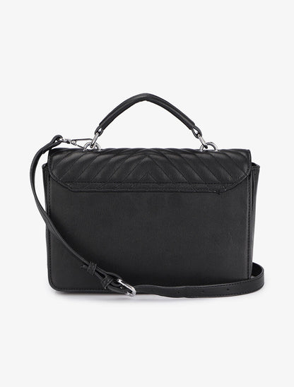 Sac besace Rose - Noir - 3
