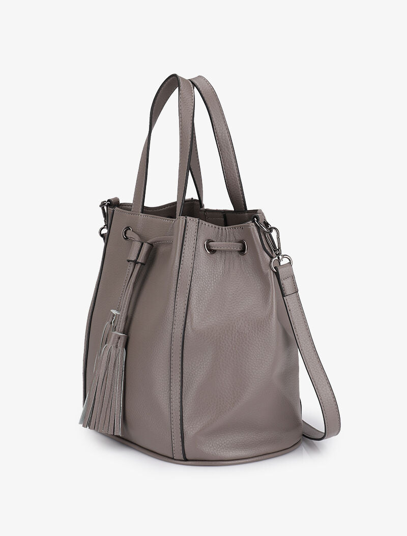 Sac seau Estrella - Gris clair - 2