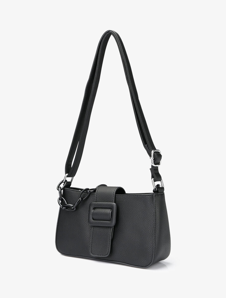 Sac besace Amandine - Noir - 2