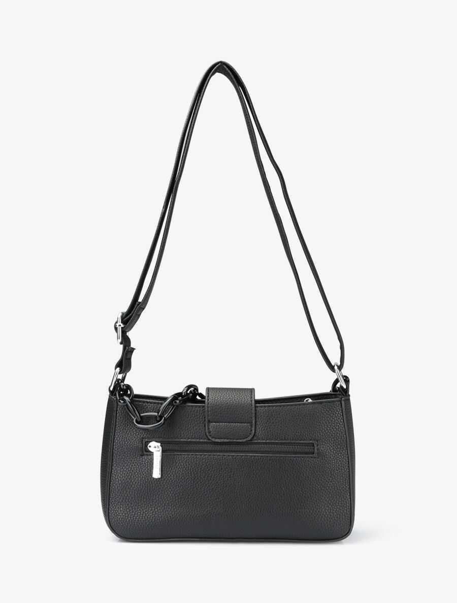 Sac besace Amandine - Noir - 3