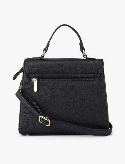 Sac besace Anémone - Noir - 3