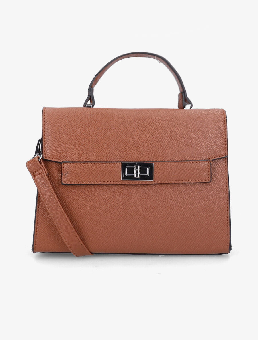 Sac besace Suzanne - Camel - 1