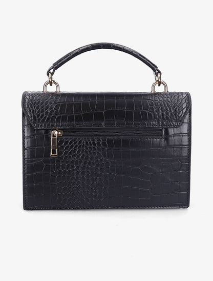 Sac besace Claudia - Noir - 3