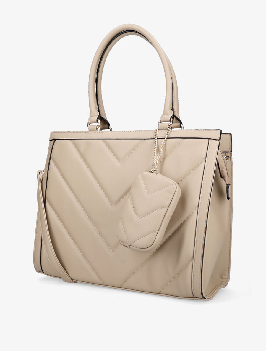 Sac cabas Julia - Beige - 2