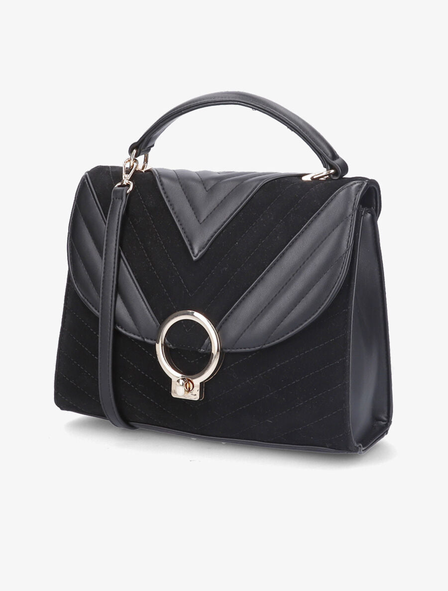 Sac besace Christelle - Noir - 2