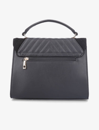 Sac besace Christelle - Noir - 3