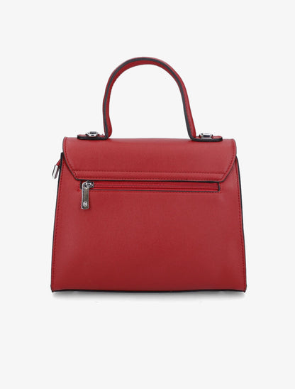 Sac à main Elisabeth - Rouge - 3