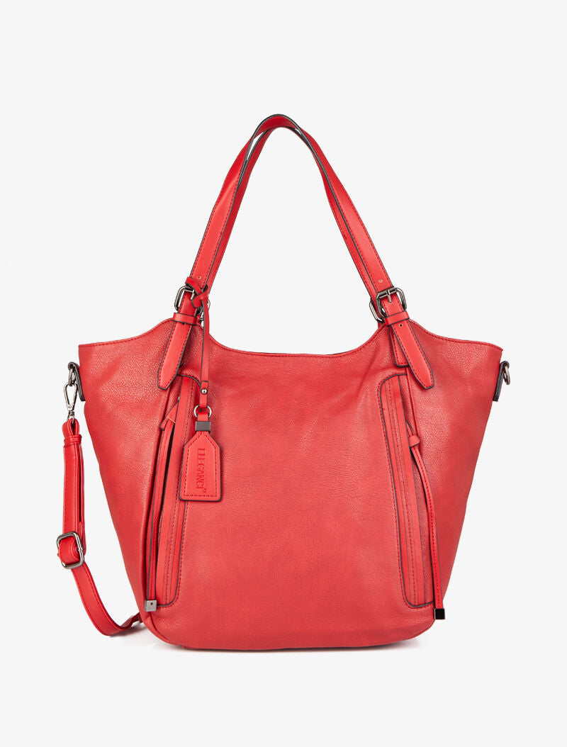 Sac cabas Monica - Rouge - 1