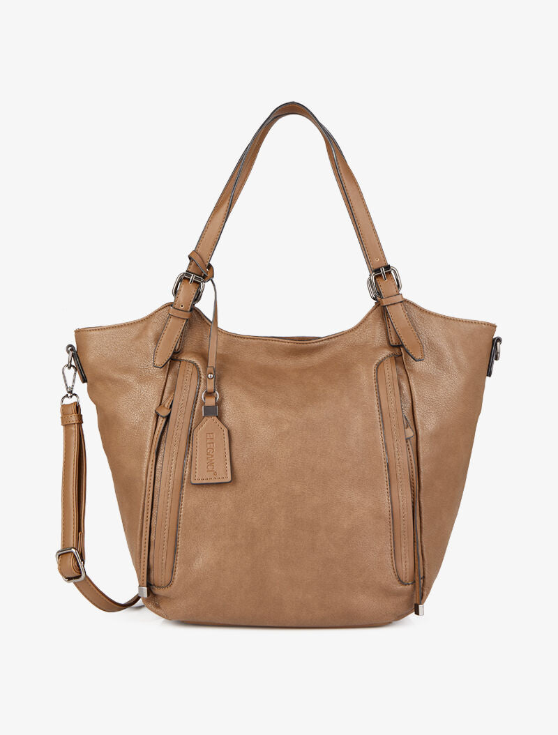 Sac cabas Monica - Taupe - 1