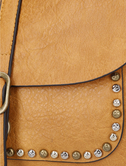 Sac besace Maggy - Camel - 4