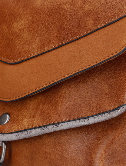 Sac besace Jerry - Camel - 4