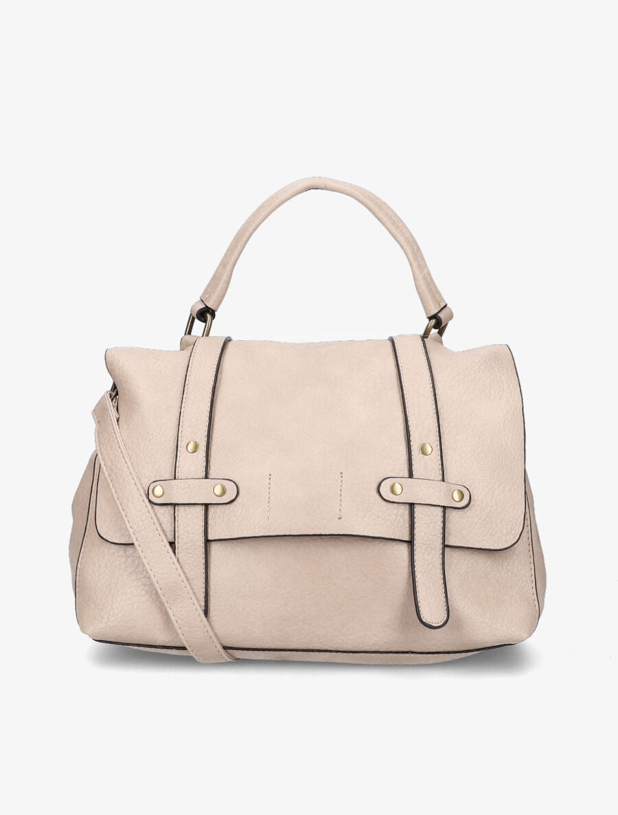 Sac cartable Magda - Beige - 1