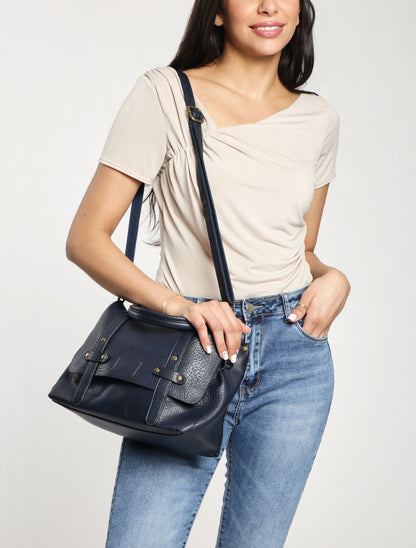 Sac cartable Magda - Marine - 5