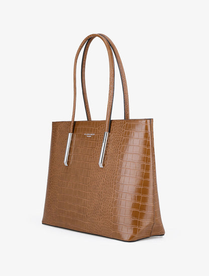 Sac cabas Elodie - Camel - 2