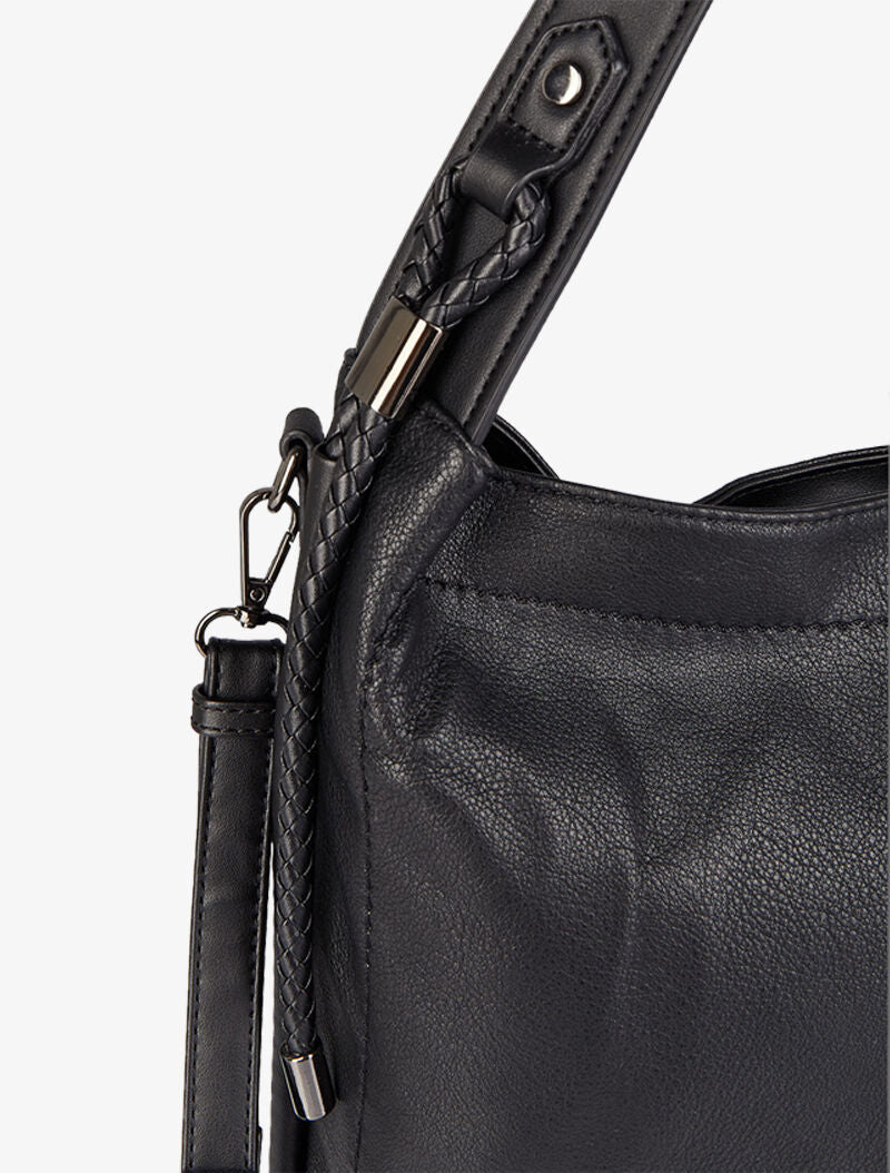 Sac cabas Hélène - Noir - 4
