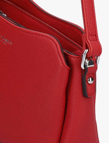 Sac besace Andréa - Rouge - 4