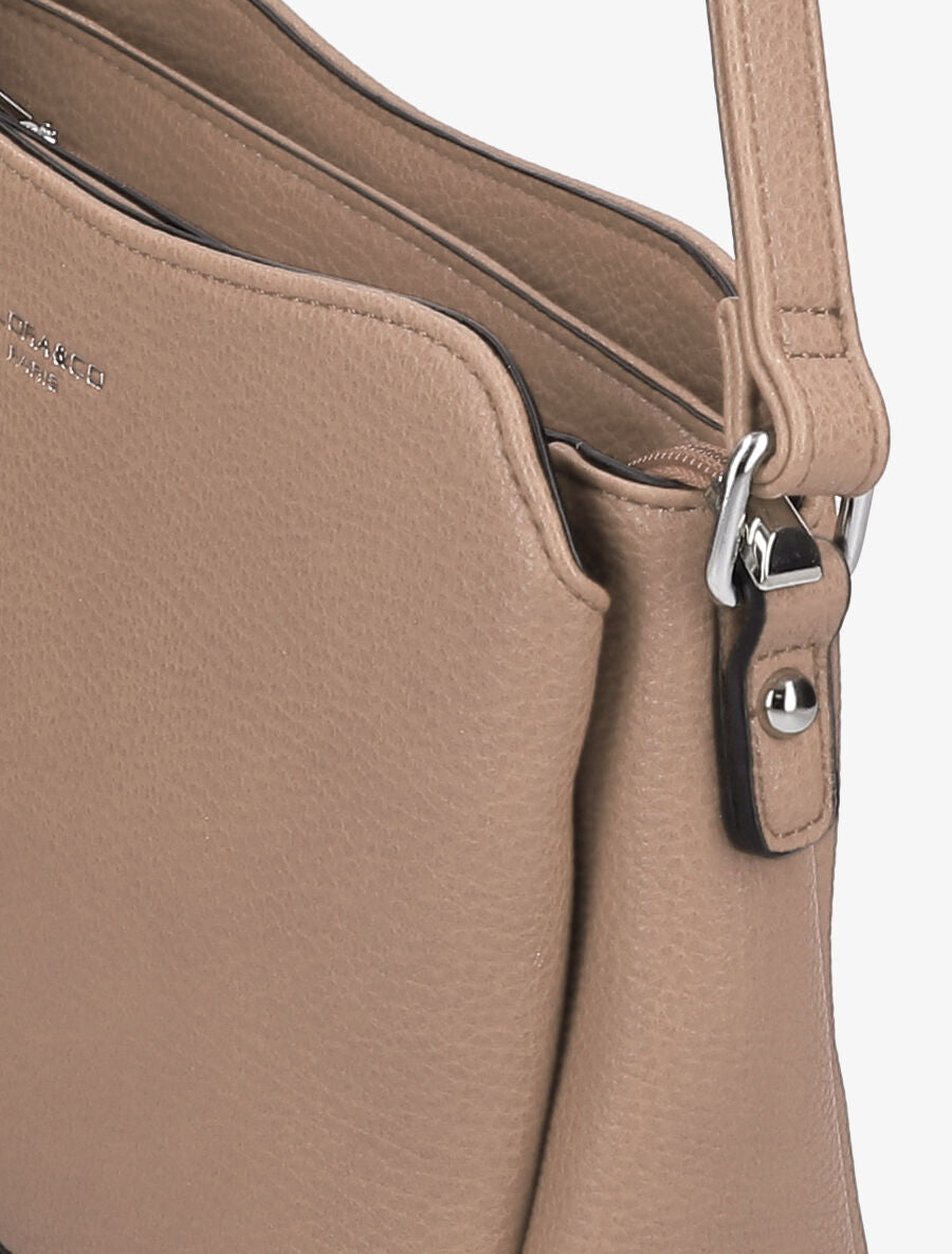 Sac besace Andréa - Beige - 4