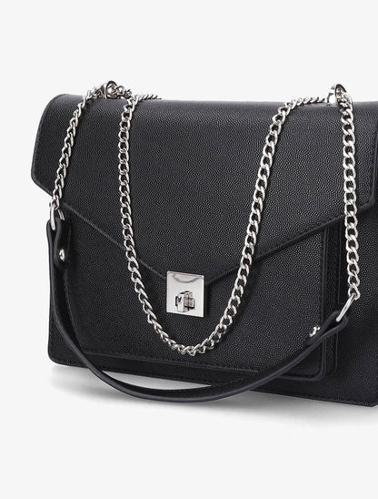 Sac besace Carine - Noir - 4