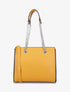 Sac à main Daphné - Jaune moutarde - 5