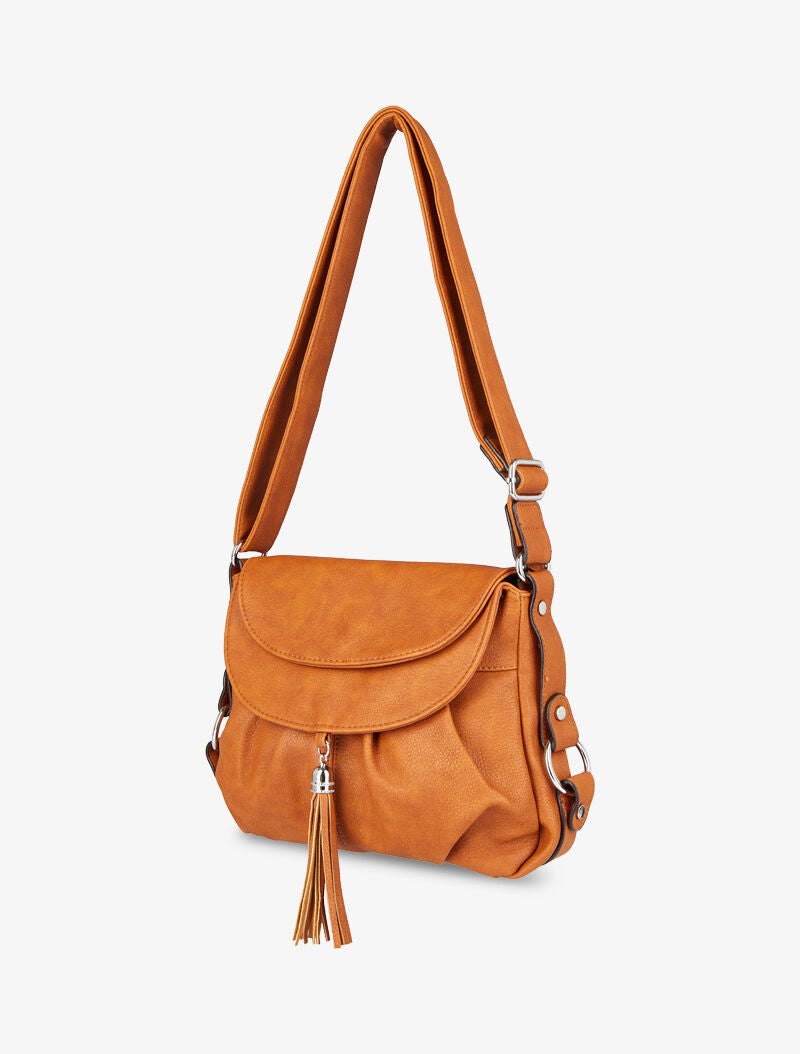 Sac besace Aline - Camel - 2